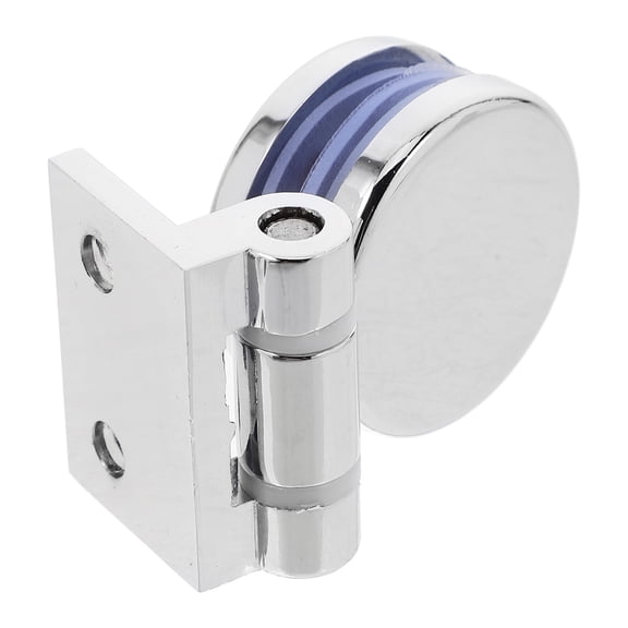 LOLIPPYY Zinc Alloy Cabinet Door Hinge for Glass Doors, Finish, 1-Pack Hardware Accessory