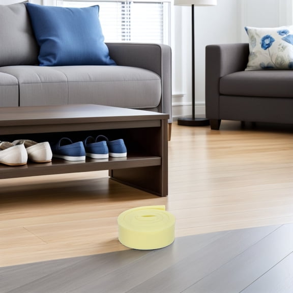 LOLIPPYY Soft Foam Bed Gap Filler Pillow Yellow Mattress Bridge for Wall Headboard Noise Reduction