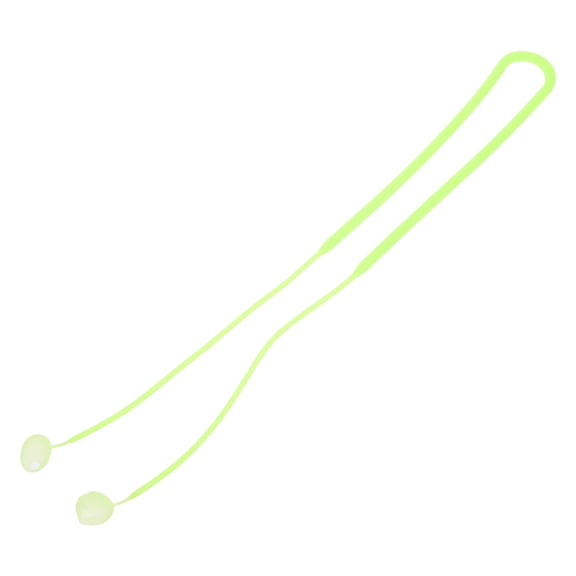 LOLIPPYY Soft Silicone Earbud Anti Lost Holder Neck Rope for Wireless Earphone Green Sports