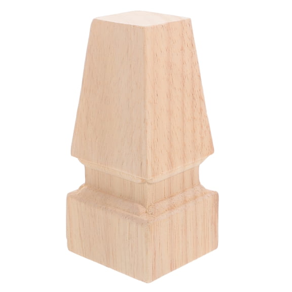 LOLIPPYY Solid Wood Furniture Legs European Style Carved Square Feet For Tables And Cabinets Replacement Parts For Home Decor Sturdy Wooden Legs