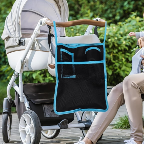 LOLIPPYY Spacious Design Stroller Attachment Nylon Sky Blue 1Pcs for Moms
