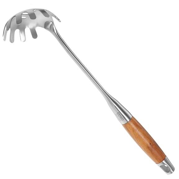 LOLIPPYY Spaghetti Spoon Pasta Fork Stainless Steel Smooth Surface 1Pack