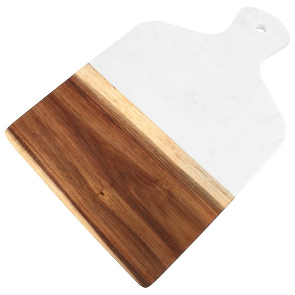 LOLIPPYY Splicing Rectangular Board White Wood for Picnic Use 1Pack