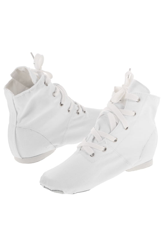 Split Shoes For Woman Canvas High-top Breathable 1 Pair