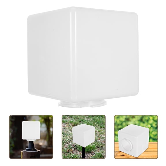 LOLIPPYY Square Lamp Shade for Lights Rectangular Outdoor Replacement Light Shade