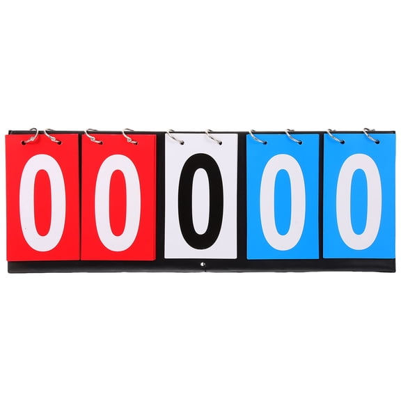 LOLIPPYY Stable Material Flip Scoreboard for Tabletop Sports Games Basketball Football Tennis