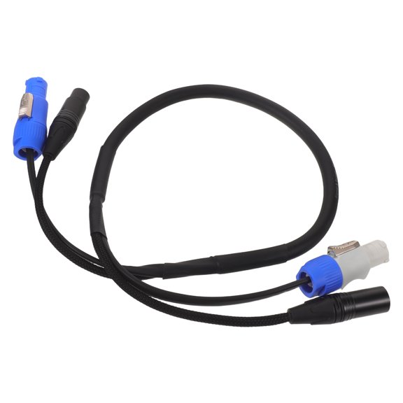 LOLIPPYY Stage Lighting Power Cord Multi Color with Wear Resistant Layer for Reliable Performance
