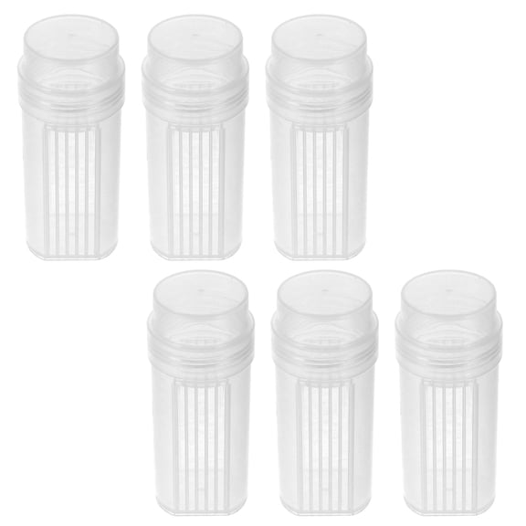 LOLIPPYY Staining Rack Transparent Plastic Coplin Jar for Lab Slide Staining