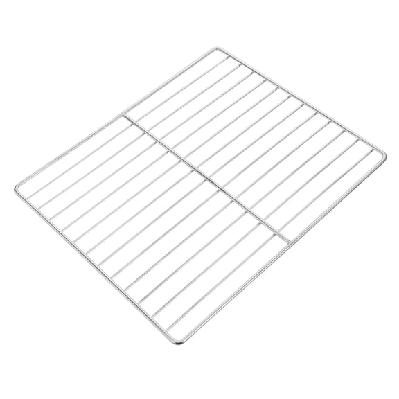 LOLIPPYY Stainless Steel Barbecue Mesh Silver Multi-Purpose Even Heating 1Pcs