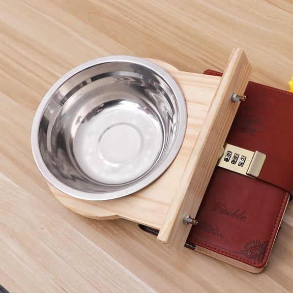 LOLIPPYY Stainless Steel Bird Bowl Feeding Case Daily Use for Pet Enthusiasts 1Pcs