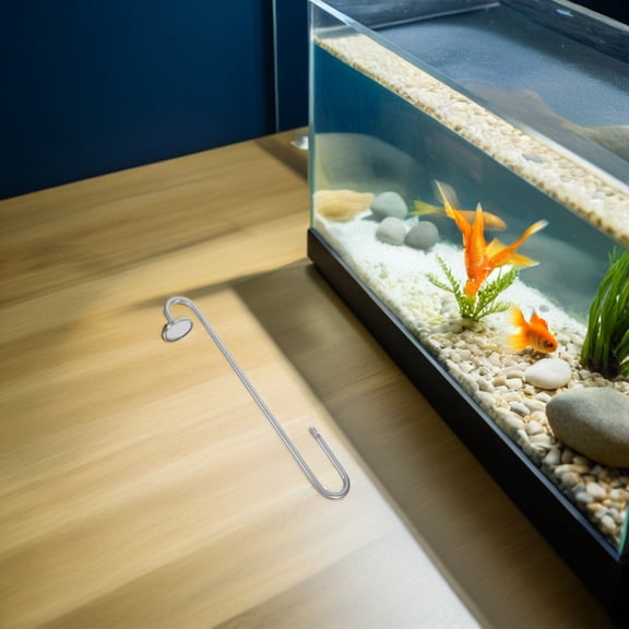 LOLIPPYY Stainless Steel Fish Tank Co2 Diffuser Aquarium Bubble Atomizing Device for Healthy Aquatic Plants