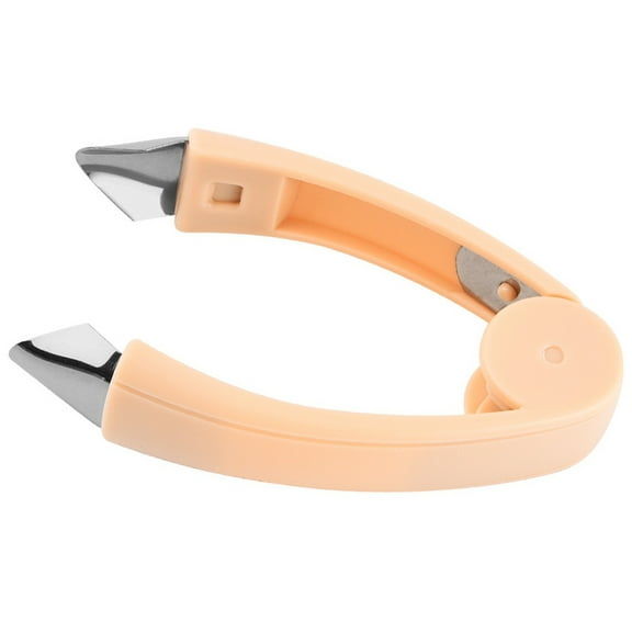 LOLIPPYY Stainless Steel Fruit Huller Pineapple Peeling Tool Beige Kitchen Gadget for Home Use 1Pcs