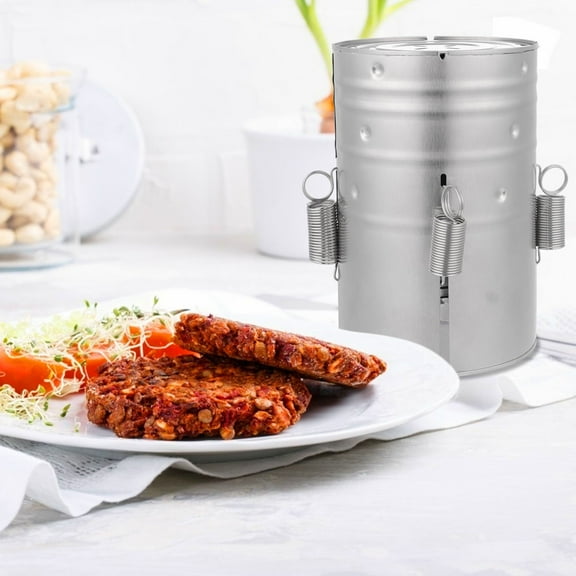 LOLIPPYY Stainless Steel Ham Press Maker Machine Round Shape Meat Cooking Tool for Kitchen Supplies