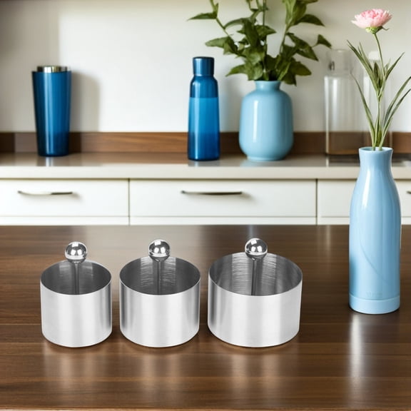 LOLIPPYY Stainless Steel Kitchen Utensil Set Chef Plating Tool Cold Dish Decoration 1 Set