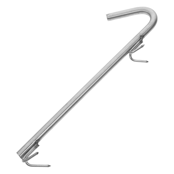 LOLIPPYY Stainless Steel Meat Processing Hooks for Hanging Sausages and Grilling Barbecue Foods