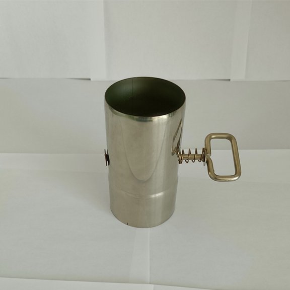 LOLIPPYY Stainless Steel Metal Chimney Flue Hose for Outdoor Stove and Camping Exhaust