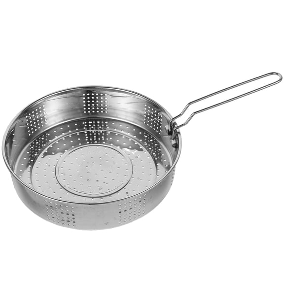 LOLIPPYY Stainless Steel Rice Steamer Basket for Commercial Restaurant Use, , 1 Set Cooking Accessory