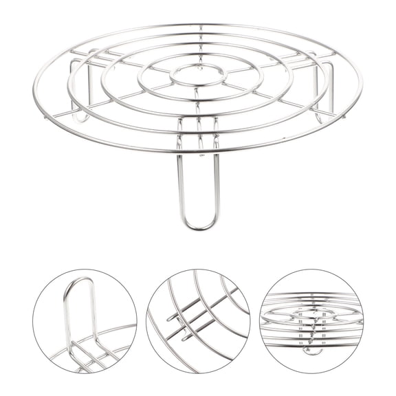 LOLIPPYY Stainless Steel Roasting Rack for Cooking and Baking 1Pcs