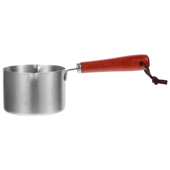 LOLIPPYY Stainless Steel Small Baking Pan with Dual Pour Spouts, 1 Pack for Easy Use