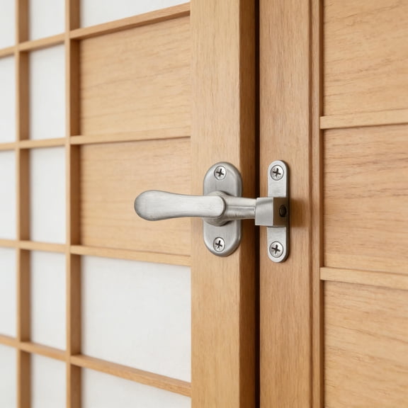 LOLIPPYY Stainless Steel Swinging Gate Latch with Rust Resistance and Smooth Low Noise Flip Lock