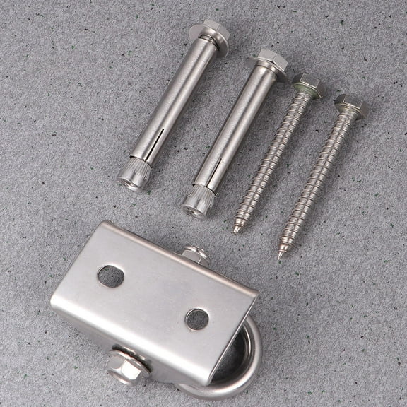 LOLIPPYY Stainless Steel Swivel Hook for Hammock Swing Chair Home Use Silver 360 Degree Rotation Without Twisting 1 Set