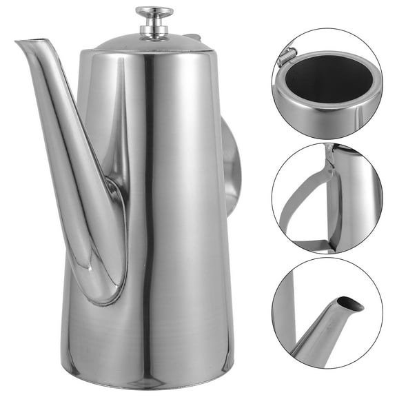 LOLIPPYY Stainless Steel Water Kettle For Daily Use With Spout Design 1Pcs