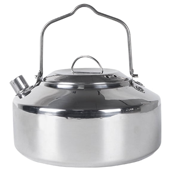 LOLIPPYY Stainless Steel Water Pot Camp Tea Kettle Boiling Water 1Set