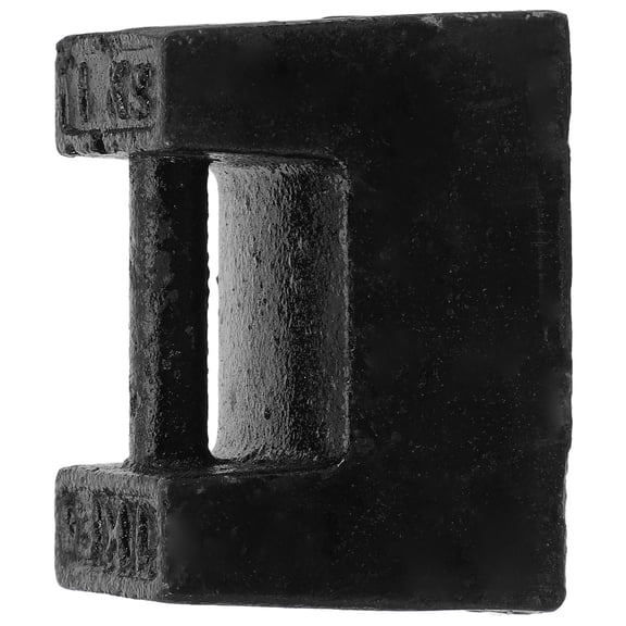 LOLIPPYY Standard Cast Iron Calibration Weight Set for Industrial and Kitchen Scales, Plates for Accurate Measurement