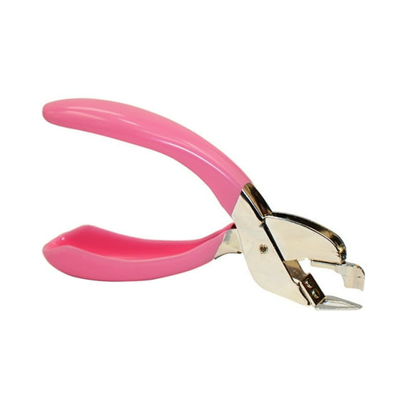 LOLIPPYY Stapler Removal Clip Pink Handheld Staple Remover and Safe Tool