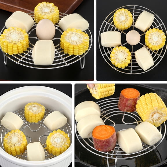 LOLIPPYY Steaming Stand 304 stainless steel steam rack for practical food preparation 120 per box