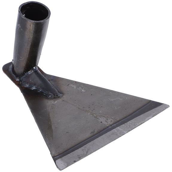 LOLIPPYY Steel Garden Hoe for Planting Preparation Triangular Blade for Garden 1Set