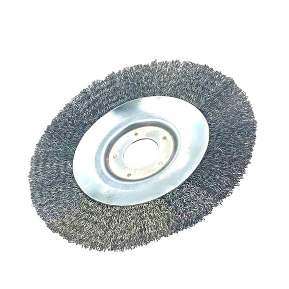 LOLIPPYY Steel Wire Rust Removal Wheel for Garden Trimmer with Fixed Plate Structure and Polishing