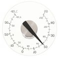 thumbnail image 1 of LOLIPPYY Stick On Window Thermometer Temperature Indoor/Outdoor Dial Round 4.3 Inch Diameter, 1 of 7