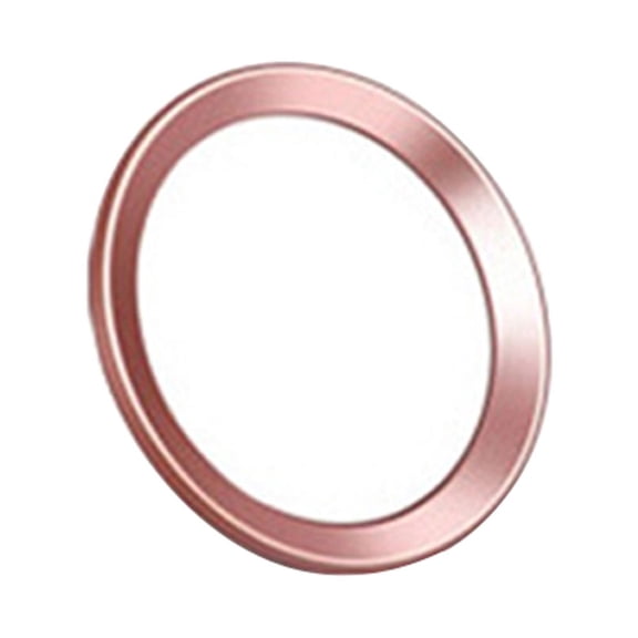 LOLIPPYY Rose Metal Home Button Sticker for Devices, 1 Piece Decorative Sticker