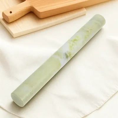 LOLIPPYY Straight Marble Rolling Pin for Baking Dough in Kitchen 1Set