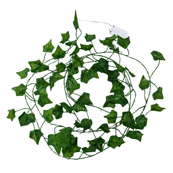 LOLIPPYY String Light Greenery Vine lamp Holiday Fake Vine Light String No Battery