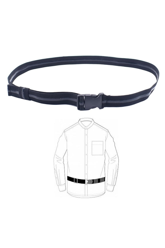 Strong Elastic Shirt Stay Belt Resistant to Sweat and Abrasion for Shirt Lock