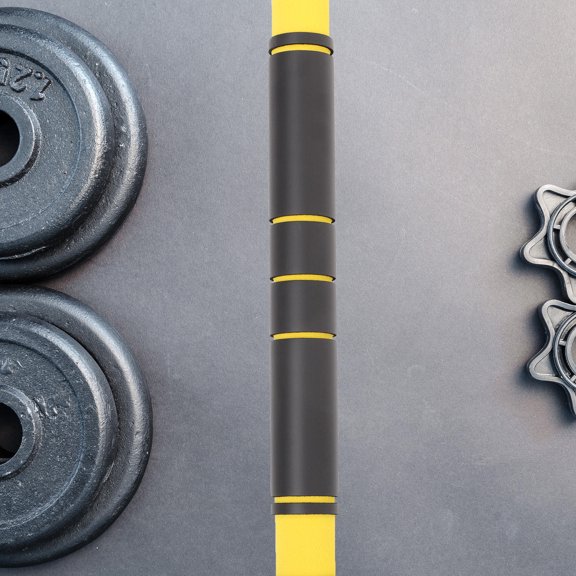 LOLIPPYY Strong Steel Barbell Connector Yellow Dumbbell Accessory for