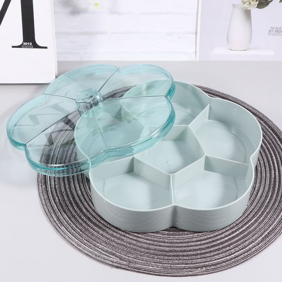 LOLIPPYY Green Candy and Nut Serving Container for Organizing Snacks and Dried Fruits