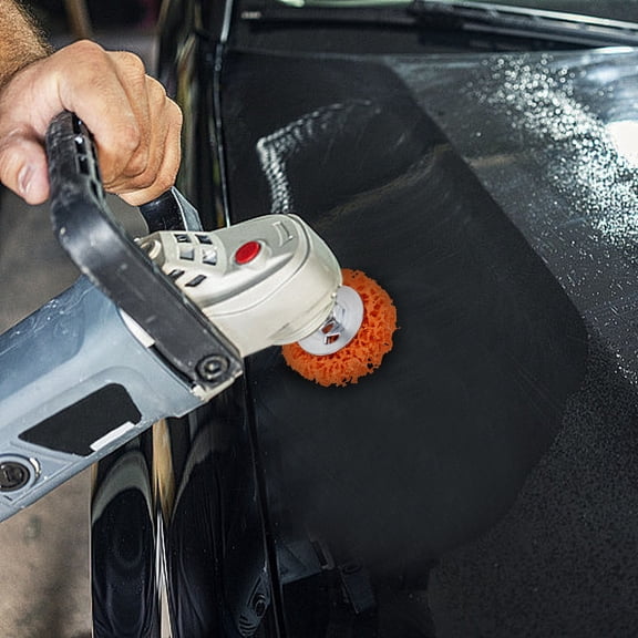 LOLIPPYY Sturdy Polishing Mop for Drill with Buffing Wheel for Car Polishing Repair Projects