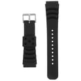 thumbnail image 1 of LOLIPPYY Stylish Silicone Watch Band 22mm Watch Strap Watch Wristband for Replacement (Black), 1 of 7