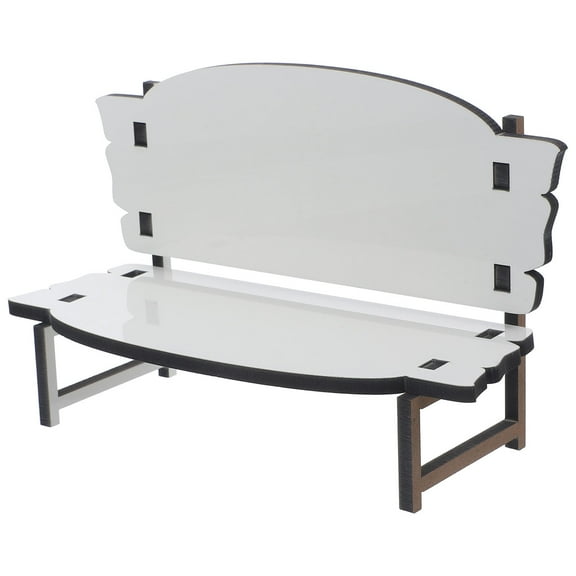 LOLIPPYY Sublimation Blank Chair Ornament 2pcs DIY Furniture Decor for Heat Transfer Printing Home and Office Use