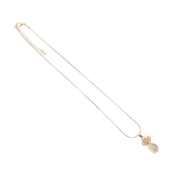 LOLIPPYY Summer Collarbone Pendant Necklace with Pineapple Design Lightweight and Stylish