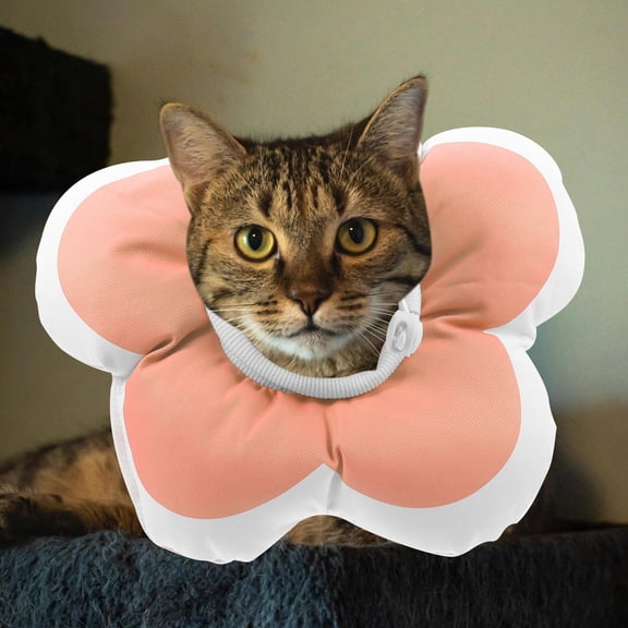 LOLIPPYY Pink Pet Recovery Collar Soft Cone Waterproof Design for Cats and Dogs Post-