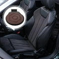 thumbnail image 1 of LOLIPPYY Swivel Seat Cushion for Car with Pleated Fabric Cover, Comfortable Rotating Support for Adults, 1 Set, 1 of 7