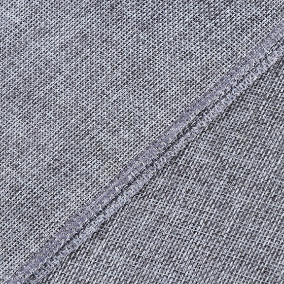LOLIPPYY Table Runner Burlap Natural Jute Imitated Linen Rustic Decor Wedding Table Decoration Accessories Party Tablecloth (Gray)