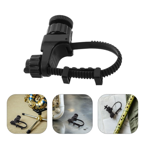 LOLIPPYY Tabletop Adjustable Music Sheet Holder with Phone Mount for Saxophone Players