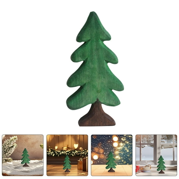 LOLIPPYY Christmas Pine Tree Centerpiece Decoration Set for Holiday Table and Home Festive Decor