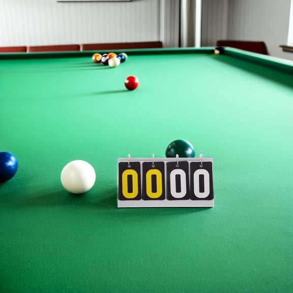 LOLIPPYY Tabletop Flip Scoreboard Flip Scoreboard Multi Paper for Baseball Tennis 1Pack