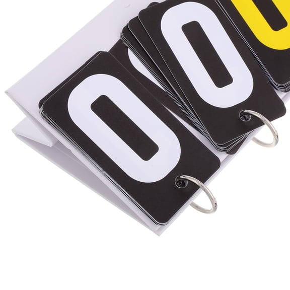 LOLIPPYY Tabletop Flip Scoreboard Flip Scoreboard Multi Paper for Baseball Tennis 1Pack